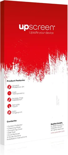 Vista 4 de upscreen Protector de pantalla de protección contra arañazos compatible con Zoom F8 Field Recorder - HD transparente, antihuellas