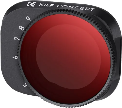 Vista 12 de K&F CONCEPT Filtro ND variable ND2-32 (1-5 Stop) para DJI Mini 3 Pro