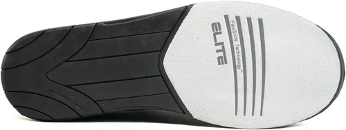 Vista 9 de ELITE Zapatos de bolos deportivos básicos con cordones para hombre con suela deslizante universal para jugadores diestros o zurdos