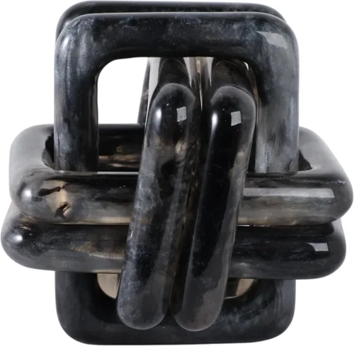 Vista 7 de Escultura para decoración del hogar y baño – Adornos de nudo de mármol para detalles de estantes, estilo de habitación y diseño de oficina