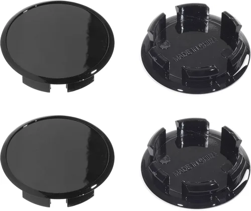 Vista 8 de 4 tapas centrales de repuesto para tapones centrales EZ Lube Open End Plus Plug (cromo OD 2.224 in, ID 1.866 in)