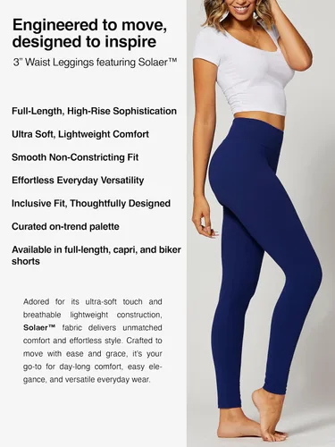 Vista 457 de Conceited - Leggings para mujer, longitud completa, ciclismo y capri, talla regular y extragrande
