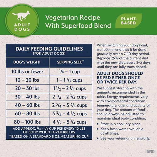 Vista 10 de Natural Balance Alimento seco para perros adultos de ingredientes limitados con proteína vegana a base de plantas y granos saludables, receta
