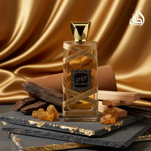 Vista 6 de Lattafa Oud Mood Elixir para Eau de Parfum en espray unisex, 3.4 onzas / 3.4 fl oz