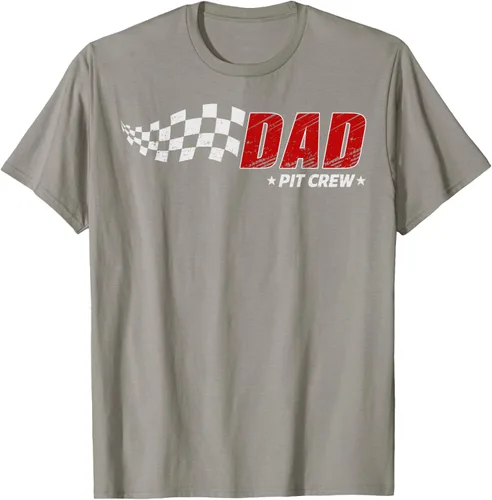 Vista 33 de Dad Pit Crew Race Car Birthday Family Matching Pit Crew Camiseta Pit Crew