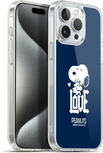 Vista 52 de Head Case Designs Funda de gel con licencia oficial de Peanuts Charlie Brown Good Grief Rock Tees [protección de grado militar] compatible con Apple