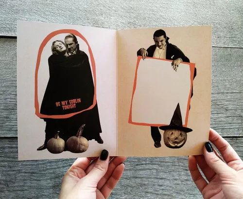 Vista 6 de PIXILUV BELA LUGOSI HALLOWEEN Tarjetas de felicitación 12 tarjetas grandes ~ Bela Lugosi Drácula Silent Film Stills Photos ~ Reimpresión de postales
