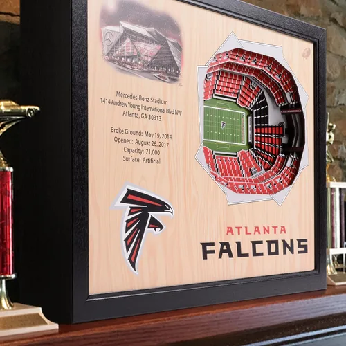 Vista 2 de YouTheFan NFL Arte de Pared StadiumView de 25 Capas