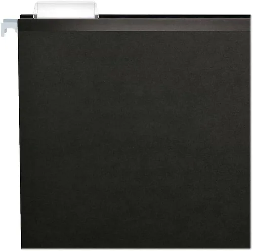Vista 3 de Pendaflex carpetas de archivos colgantes reforzadas, Negro