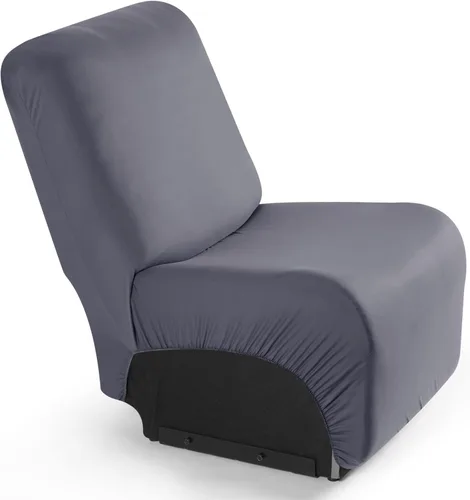 Vista 15 de TAOCOCO Sofá reclinable con funda de consola central, 4 piezas de tela de poliéster elástica, protector de muebles suave y lavable