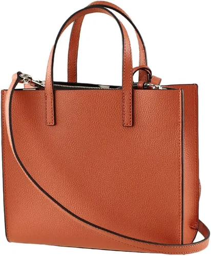 Vista 3 de Marc Jacobs Bolso de cuero Mini Grind, Marrón