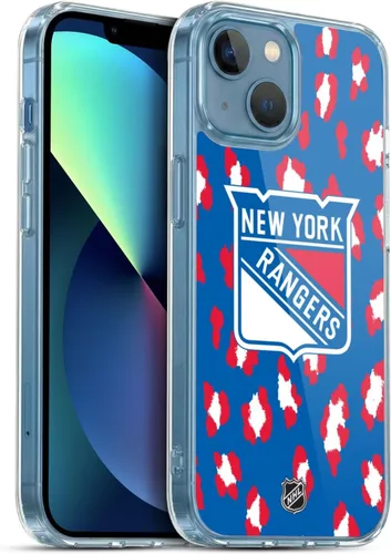 Vista 140 de Head Case Designs Funda de gel suave con licencia oficial de la NHL Camouflage New York Rangers compatible con Apple iPhone 7 Plus/iPhone 8 Plus