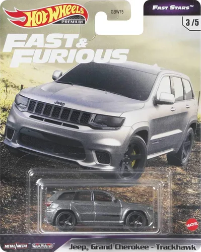 Vista 5 de Hot Wheels Fast & Furioso Jeep Grand Cherokee-Track Hawk