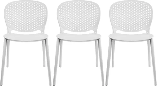 Vista 16 de 2xhome Juego de 2 sillas de comedor para patio Silla auxiliar moderna apilable para piscina al aire libre Plástico resistente a la intemperie