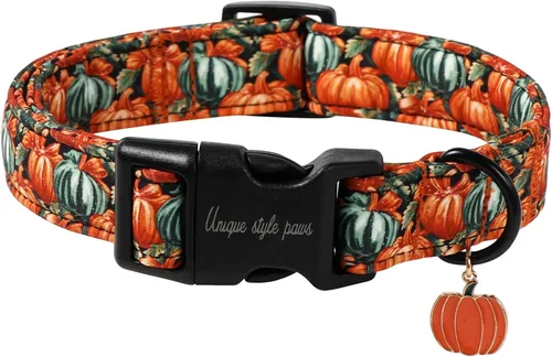 Vista 36 de Unique style paws Collar de perro con hebilla de plástico con colgante, collar de cachorro para primavera y verano, traje de baño para fiesta