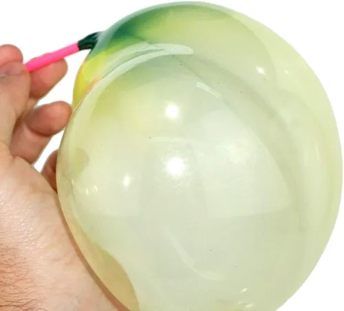 Vista 5 de JA-RU Bloonies - Paquete variado de globos mágicos de burbujas de plástico (8 tubos por paquete), súper elásticos para niños, globos inflables