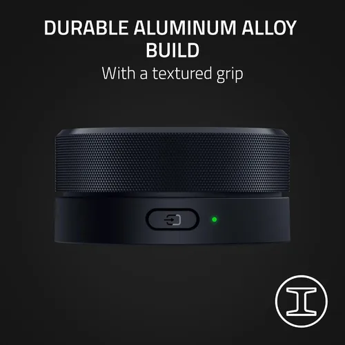Vista 5 de Razer Cápsula de control inalámbrico: control de audio avanzado para altavoces Nommo V2 y Leviathan V2 - Personalización de luz RGB - Marcación