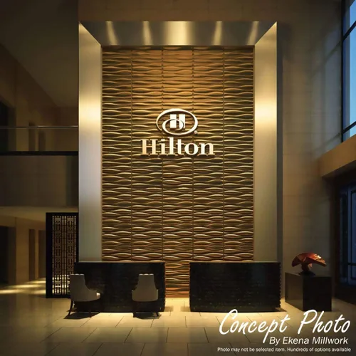 Vista 15 de Ekena Millwork WP20X20INWH 19 5/8 pulgadas de ancho x 19 5/8 pulgadas de alto Inula EnduraWall Decorativo 3D Panel de Pared Cubre 2.67 pies cuadrados