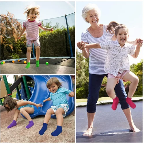 Vista 2 de Calcetines antideslizantes para niños y niñas