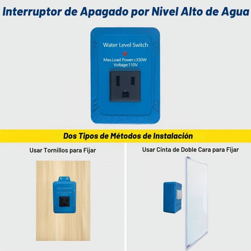 Vista 5 de Falló el interruptor de seguridad del acuario para el sistema de apagado automático de arriba,Interruptor de apagado de alto nivel