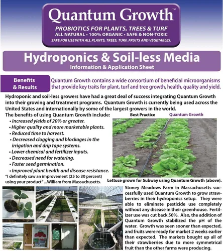 Vista 6 de Probiótico orgánico ligero para plantas y suelos de 1 galón