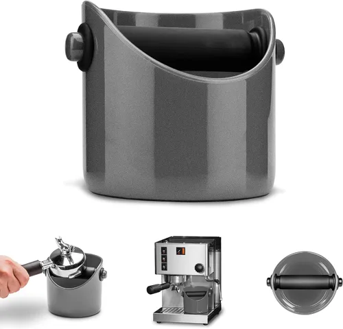 Vista 12 de Dreamfarm Grindenstein – Caja para desechar unidades de café molido y café expreso (negro), Negro