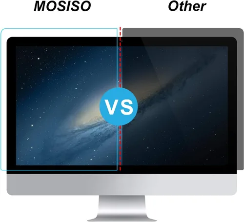 Vista 5 de MOSISO - Protector de pantalla con bloqueo de luz azul para computadora 19-19.5 inch Screen Eye Protection Filter Film Panel for Diagonal 19,19.5