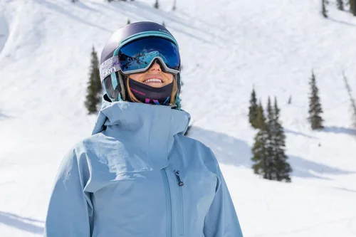 Vista 4 de Giro Terra MIPS - Casco de esquí - Casco de snowboard para mujeres y jóvenes, perfil bajo y ligero