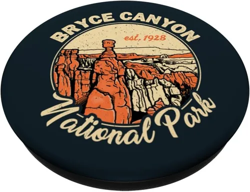 Vista 2 de Parque Nacional Bryce Canyon Hoodoos Utah National Park PopSockets PopGrip intercambiables