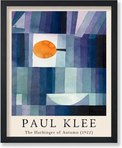 Vista 18 de Poster Master Póster vintage de Paul Klee – Impresión retro de cómicos – Arte de dibujo – Arte abstracto – Regalo para hombres y mujeres – Estilo-09