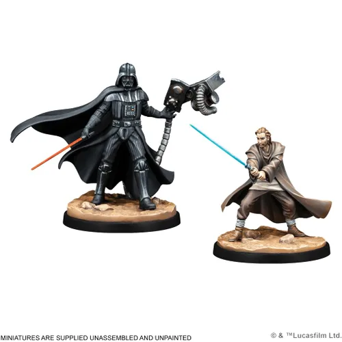 Vista 2 de Star Wars Shatterpoint Duel Pack - Juego de miniaturas de mesa, juego de estrategia para niños y adultos, 2 jugadores, 90 minutos de tiempo