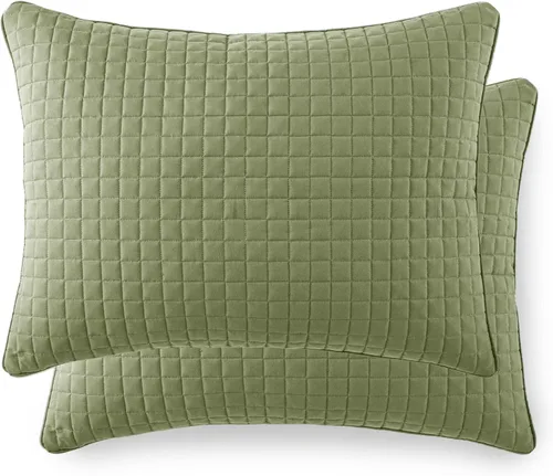 Vista 55 de Fundas Southshore Fine Linens Vilano Springs, para almohada, acolchadas, Microfibra, Pizarra, 20" x 36" 15 - Pizarra