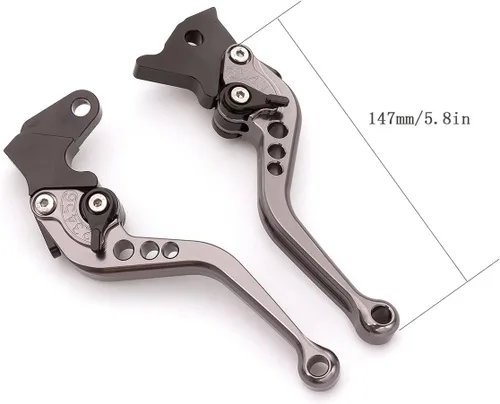 Vista 6 de PROCNC Palancas de embrague de freno corto para Yamaha YZ WR 125 250 500 1991 1992 1993 1994 1995 YBR250 FAZER 2007 2008 2009 2010 2011 2012