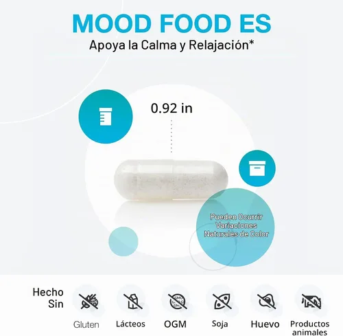Vista 6 de XYMOGEN Mood Food ES, 60 Cápsulas