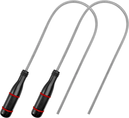 Vista 7 de Herramienta de recogida magnética flexible de 25 pulgadas, recogida de serpiente magnética flexible de 25 pulgadas de largo 2LB Bendable Spring