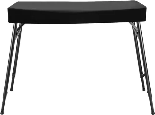 Vista 7 de Cubierta antipolvo para teclado de piano para 61/76/88 teclas, cubierta protectora elástica para piano eléctrico/digital, cierre de bloqueo