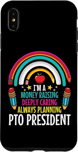 Vista 7 de iPhone 15 Parent Teacher Organization PTO President Appreciaton PTO Case