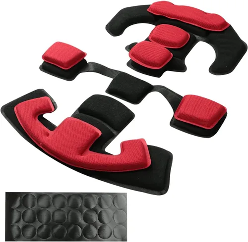 Vista 10 de Almohadillas tácticas para casco - Insertos universales de recambio de espuma de memoria interna para cascos ACH, MICH, EXF