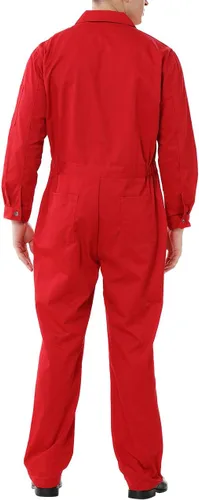 Vista 6 de TOPTIE Workwear Mechanic Overol 8.5 Oz Poliéster Algodón Mezcla Talla Regular