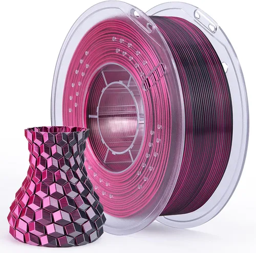 Vista 34 de ELEGOO - Filamento PLA de 1.75 mm (4/64 pulgadas), negro brillante, 2.20 libras, para impresora 3D con brillo centelleante, precisión dimensional