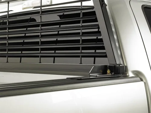 Vista 2 de RealTruck BACKRACK Kit de hardware para uso con cama estándar, negro, sin taladro 30167 Se adapta a RAM 1500 2019-2025 caja de 5.5 pies sin