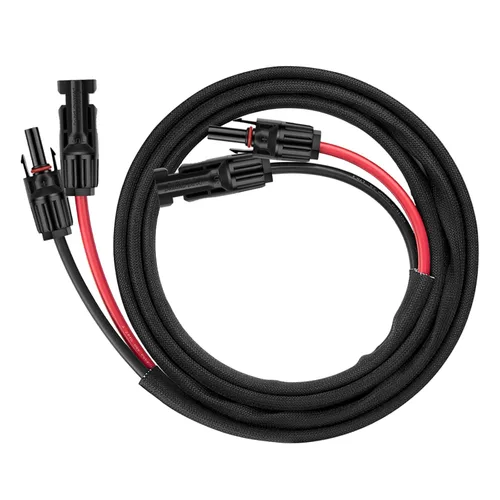 Vista 15 de Cable de extensión de panel solar de 3 pies y 10 AWG con conectores hembra y macho, cable solar para paneles solares, controladores de carga