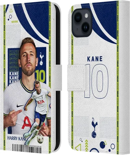 Vista 42 de Head Case Designs Officially Licensed Tottenham Hotspur F.C. Cristian Romero 2022/23 First Team Leather Wallet Case Compatible with Apple iPhone 11