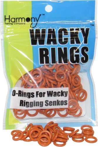 Vista 21 de (100pk) – O-Rings for Wacky Rigging Senkos/Worms/Soft Stickbaits – Bait Saver Orings for Senko Worm – Save Your Baits from Tearing While Wacky Neko
