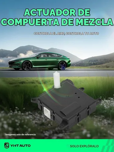 Vista 2 de YHTAUTO Actuador de puerta de mezcla de calentador HVAC para Ford, Mercury
