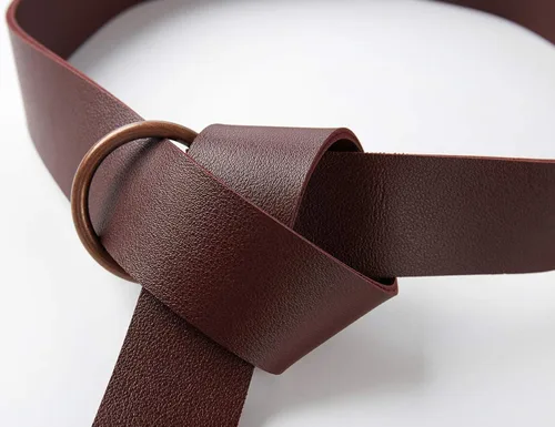 Vista 3 de KOGOGO Cinturón de cuero de caballero medieval para hombre, accesorio de recreación