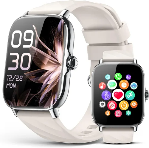 Vista 10 de Relojes inteligentes rastreador de actividad física para hombres y mujeres con contador de pasos, monitor de sueño y calorías, podómetro