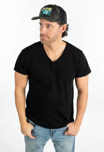 Vista 5 de Funky Junque Gorra de béisbol para hombre y mujer, diseño de camionero, con cierre de malla, ajustable, retro, transpirable