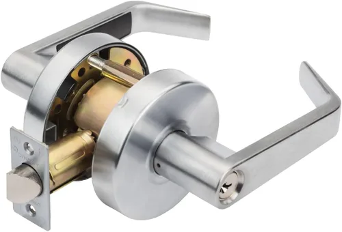 Vista 17 de Dynasty Hardware Cerradura de puerta de aula con llave, compatible con ADA, mango de bloqueo resistente de grado 2 para escuela, aula