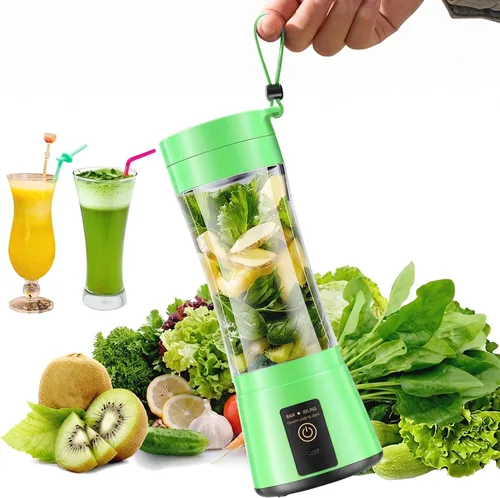Vista 12 de Batidora de batido de una sola porción, recién exprimida en la cocina Melocotón